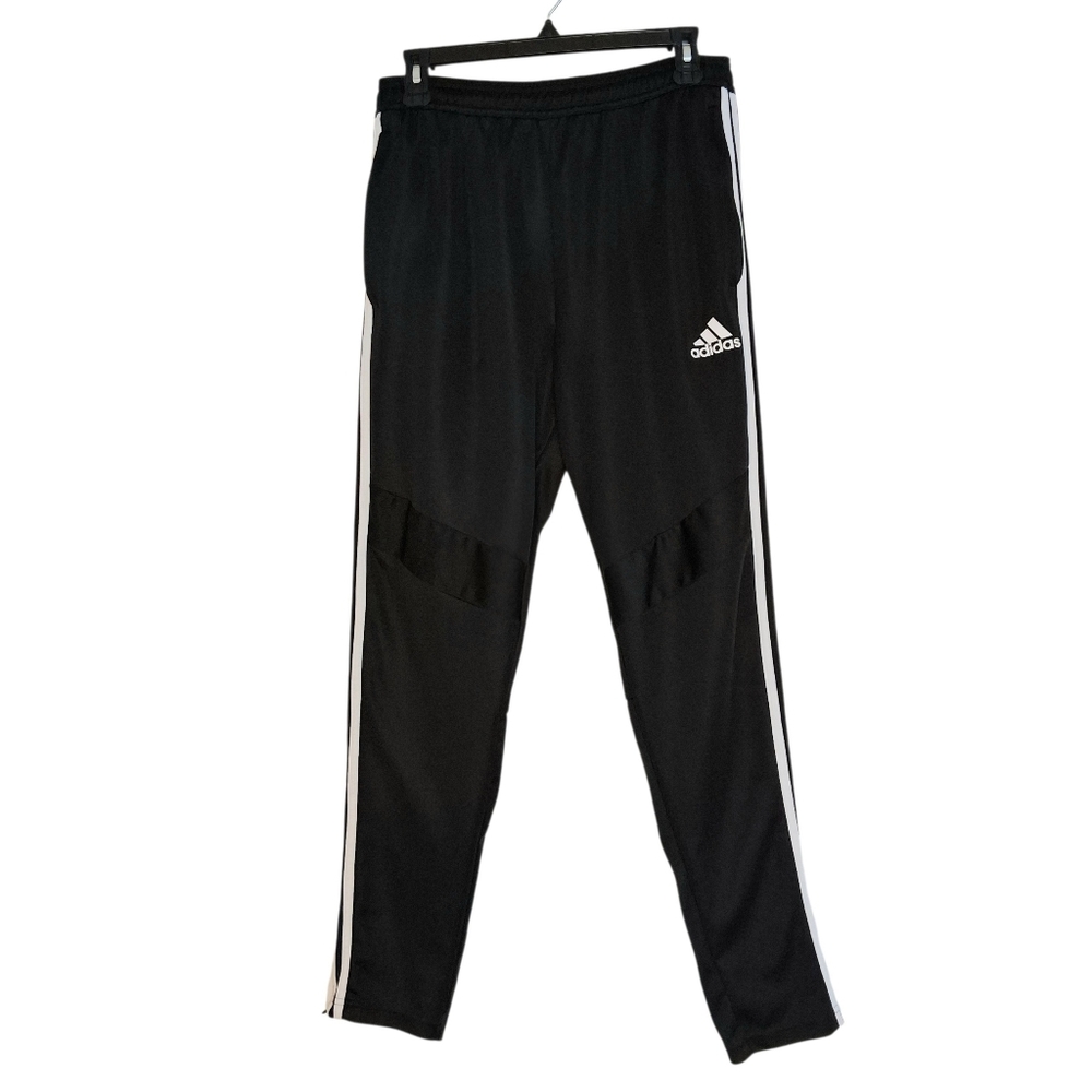 Adidas Tiro Training Track Soccer Pants Men's Sz Large Black Athletic Streetwear